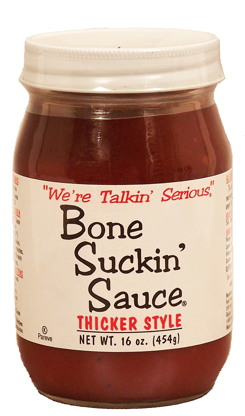 Bone Suckin'  barbeque sauce, thicker style Full-Size Picture